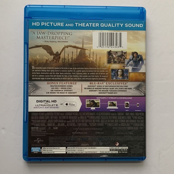 Warcraft Blu-ray DVD Digital HD - Picture 4 of 4